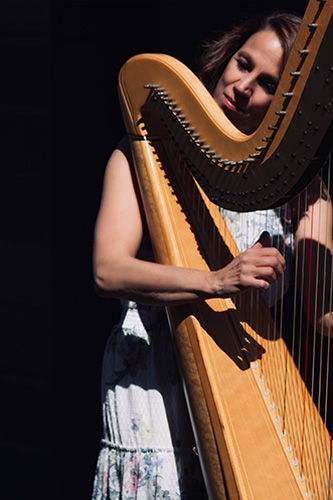 Harpiste Colet Nierop-Honig